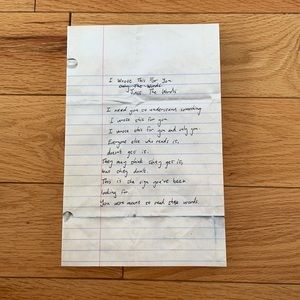 I Wrote This For You: Just the Winds